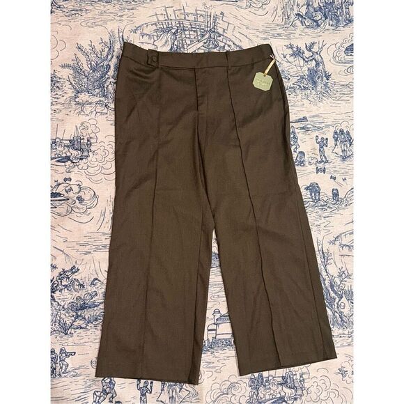 NEW WITH TAGS Ryegrass-Plus Regular Fit Wide Leg Trouser size 16W retails $70 gr - Picture 1 of 10